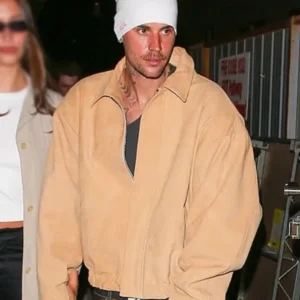 Camel Suede Jacket