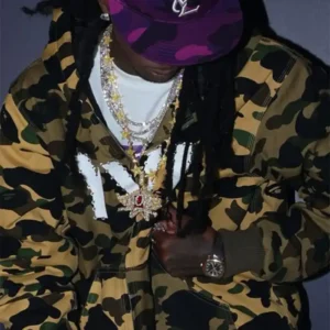 Camo Streetwear Hooded Jacket