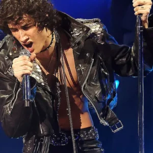 Celebrity Inspired Black Leather Jacket
