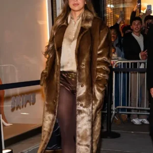 Celebrity Inspired Fur Coat
