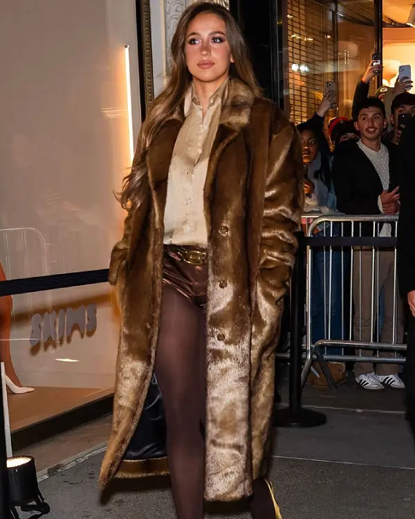 Celebrity Inspired Fur Coat