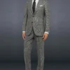 Celebrity Inspired Grey Suit