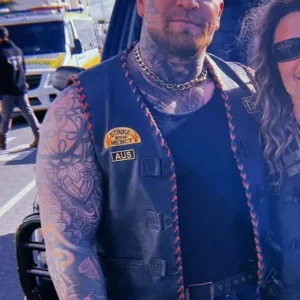 Celebrity Inspired Leather Vest