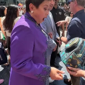 Celebrity Inspired Purple Blazer