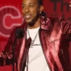 Celebrity Inspired Red Leather Jacket