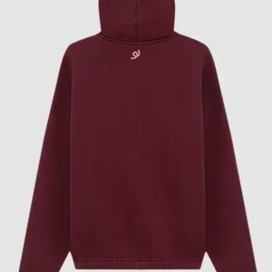 Changbin x Autry Zipped Maroon Hoodie
