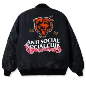 Chicago Bears MA-1 Blossom Bomber Jacket