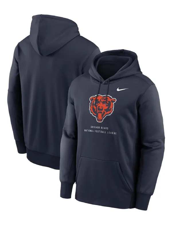 Chicago Bears Nike Toss Sweep Hoodie