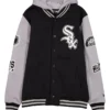 Chicago White Sox Throwback Patch Letterman Jacket