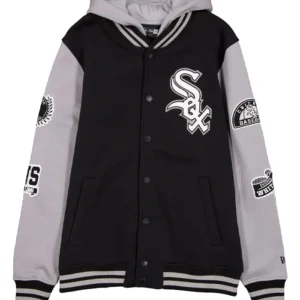 Chicago White Sox Throwback Patch Letterman Jacket