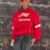 Chris Brown Red Jacket