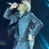 Chris Brown Tour Leather Jacket