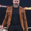 Christian Cage Brown Suede Jacket