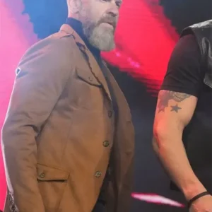 Christian Cage Suede Jacket
