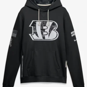 Cincinnati Bengals 2026 Salute to Service Sideline Hoodie