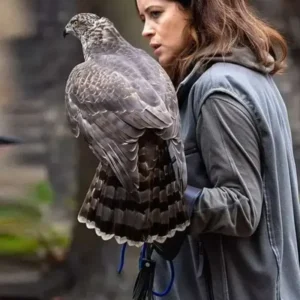 Claire Foy Grey Vest