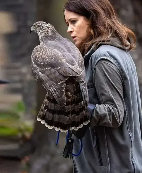 Claire Foy Grey Vest