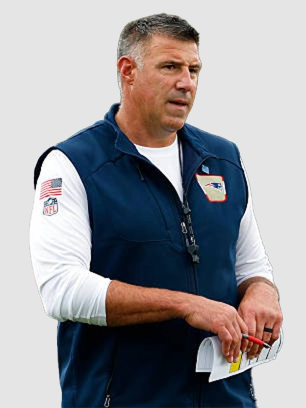 Coach Mike Vrabel 2026 Patriots Vest