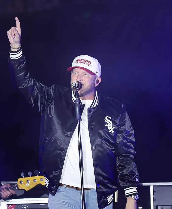 Cole Swindell Chicago White Sox Black Jacket