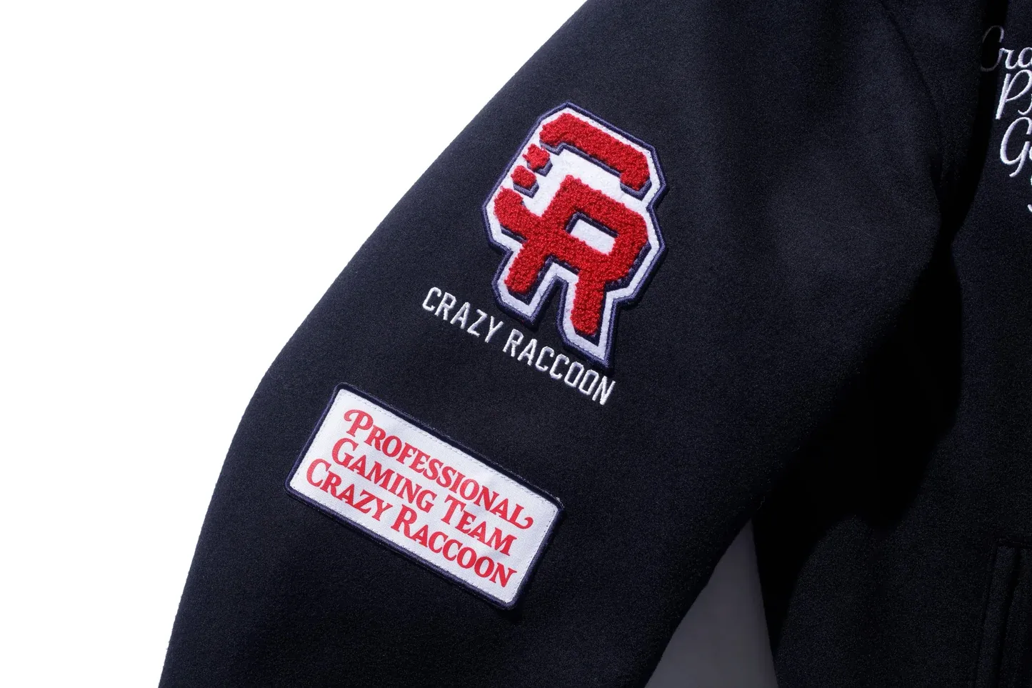 Crazy Raccoon Overwatch varsity Jacket