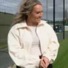 Cream Jacket for Women