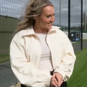 Cream Jacket for Women