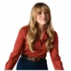 Crystal Lake 2026 Linda Cardellini Red Floral Shirt