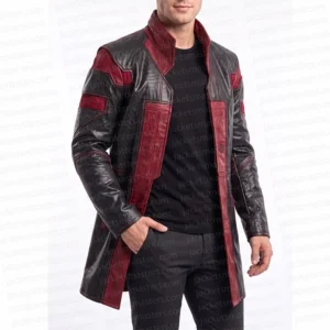 Cyberpunk 2077 Leather Trench Coat
