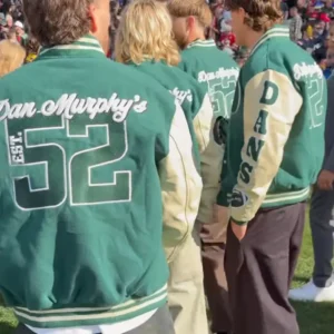 Dan Murphy’s 52 NFL Green Varsity Jacket For Sale