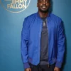Daniel Kaluuya The Tonight Show Blue Bomber Jacket
