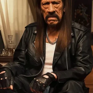 Danny Trejo UGG x Willy Chavarria Leather Jacket