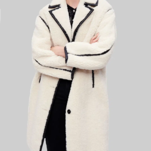 Dark Matter Tiff Abreu White Shearling Coat Shop Now