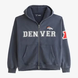 Denver Broncos Zip-Up Hoodie