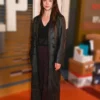Dept. Q S01 Bobby Rainsbury Black Leather Coat