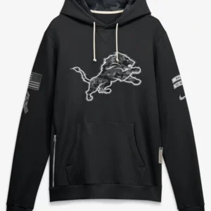 Detroit Lions 2026 Salute to Service Sideline Hoodie