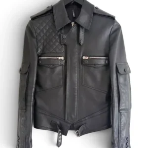 Diamond Leather Jacket