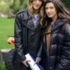 Didi Anderson The Handler Black Leather Coat