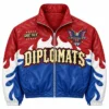 Diplomats Leather Track Jacket