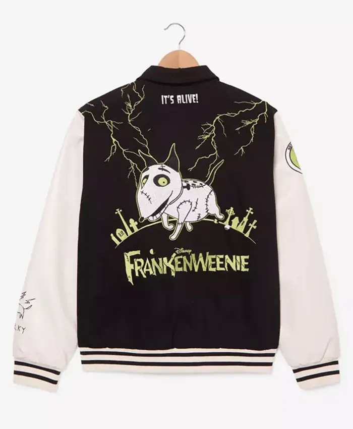 Disney Frankenweenie Glow in the Dark Varsity Jacket