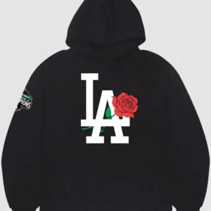 Dodgers Date Night Black Hoodie