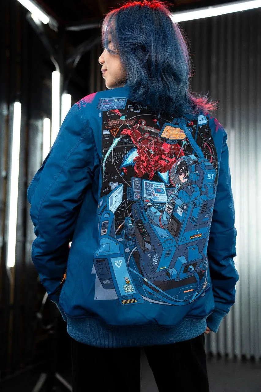 Dogfight Blue Bomber Jacket
