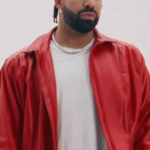 Drake x Yeat Fomo Red Varsity Jacket