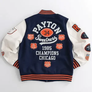 Dwyane Wade Walter Payton Sweetness Varsity Jacket