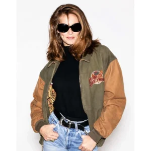 Elle Macpherson Planet Hollywood Suede Jacket