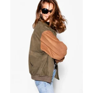 Elle Macpherson Suede Jacket