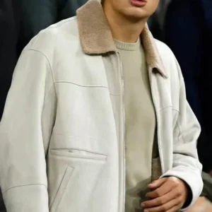 Erling Haaland City vs Norwich Corduroy Shearling Collar Jacket For Sale