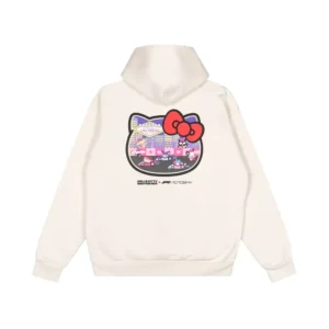 F1 Academy x Hello Kitty White Hoodie