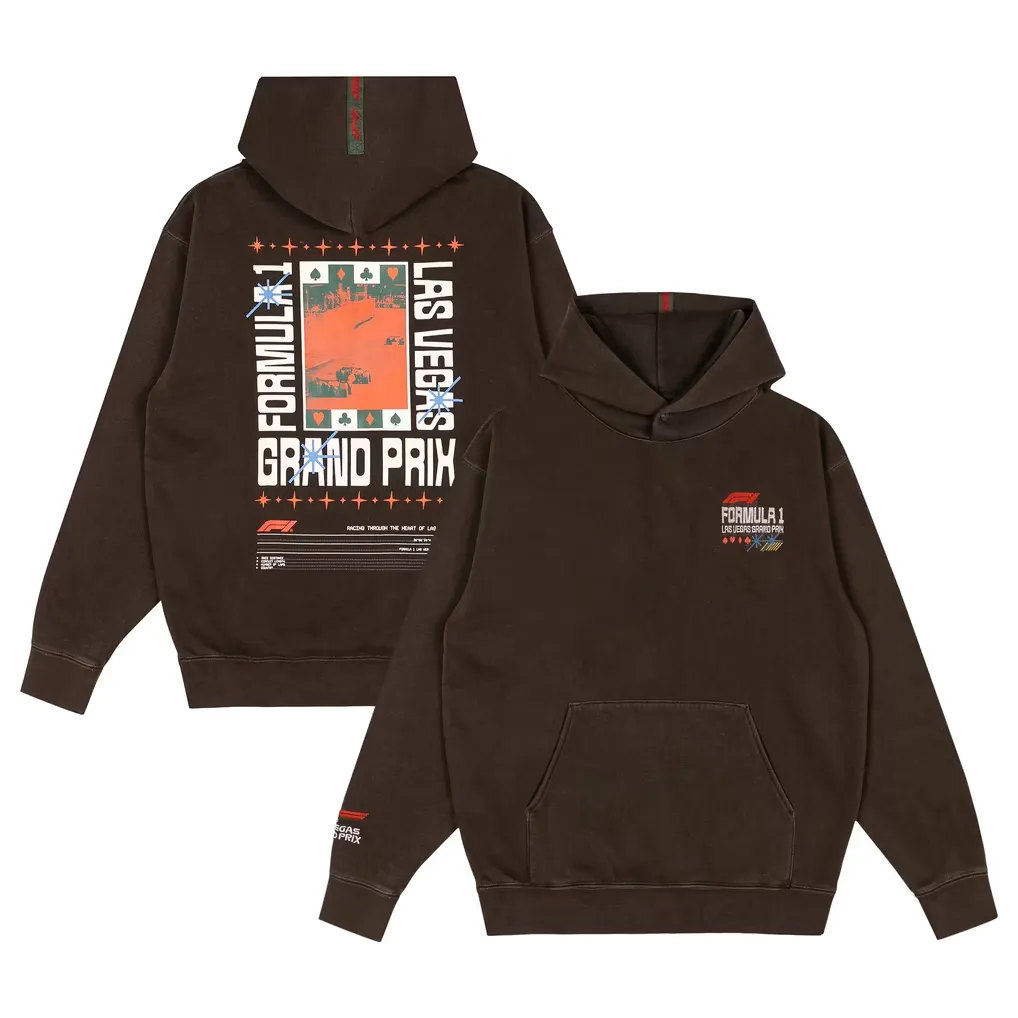 F1 Las Vegas GP Brown Desert Hoodie
