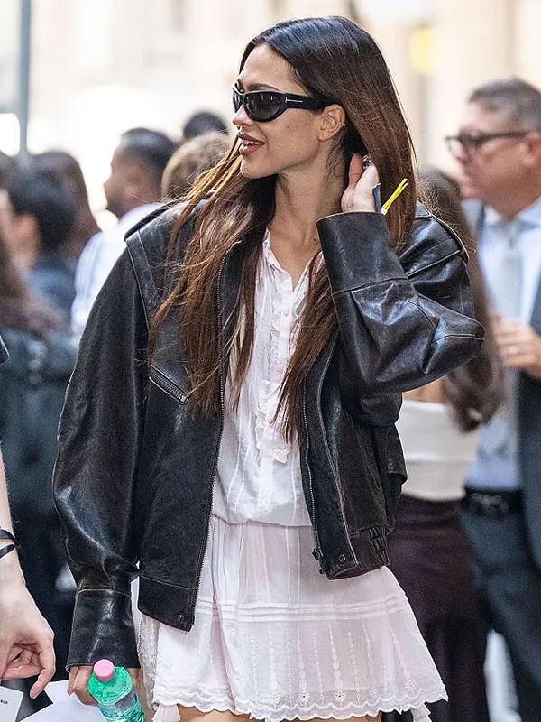 Fashion Week Leather Jacket
