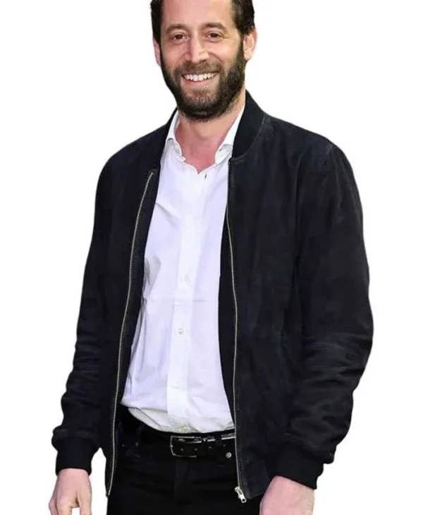 Finding Emily Black Suede Jacket